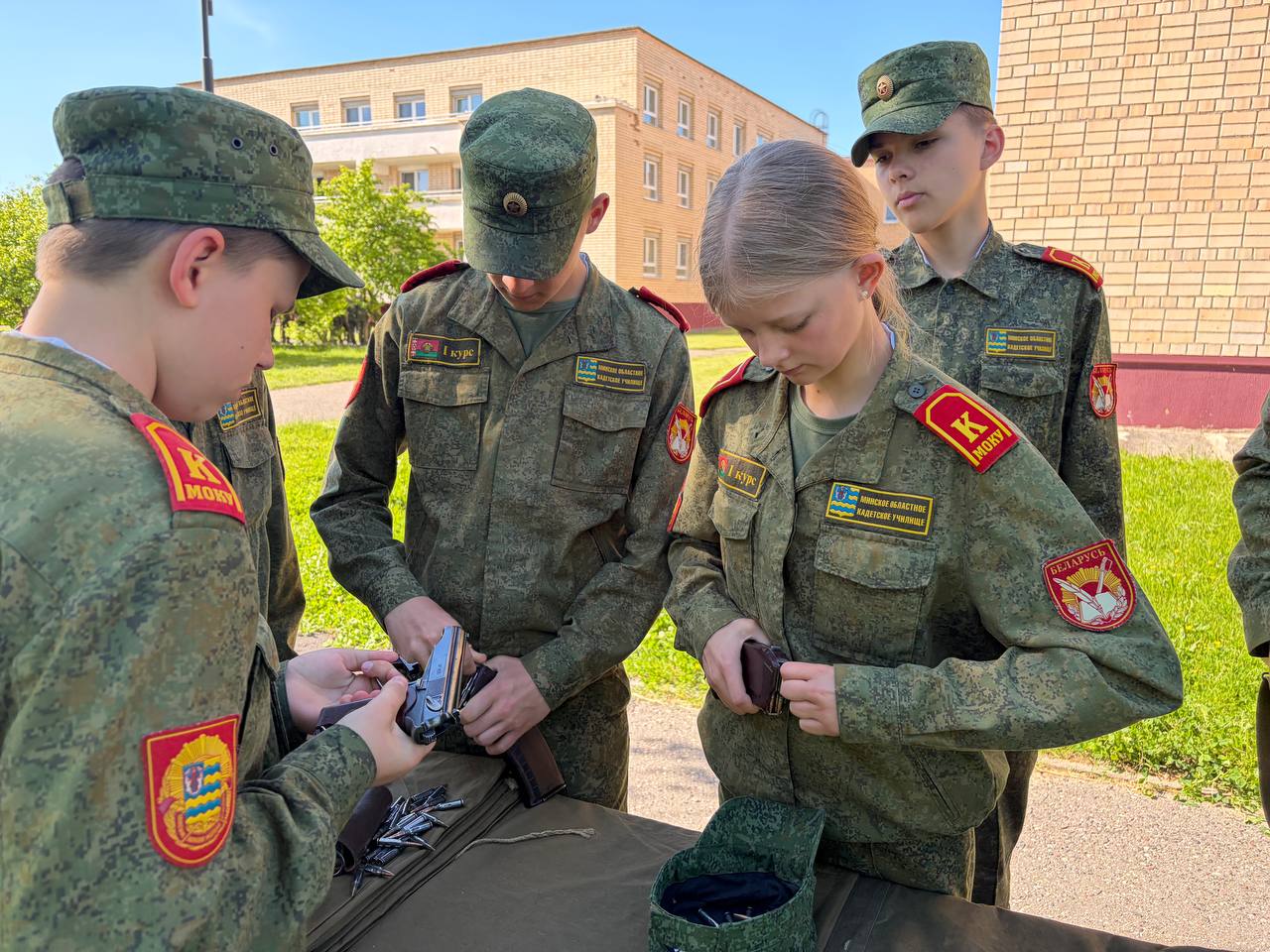 НАЧАЛО УЧЕБНО-ПОЛЕВОГО СБОРА 8 КЛАССА
